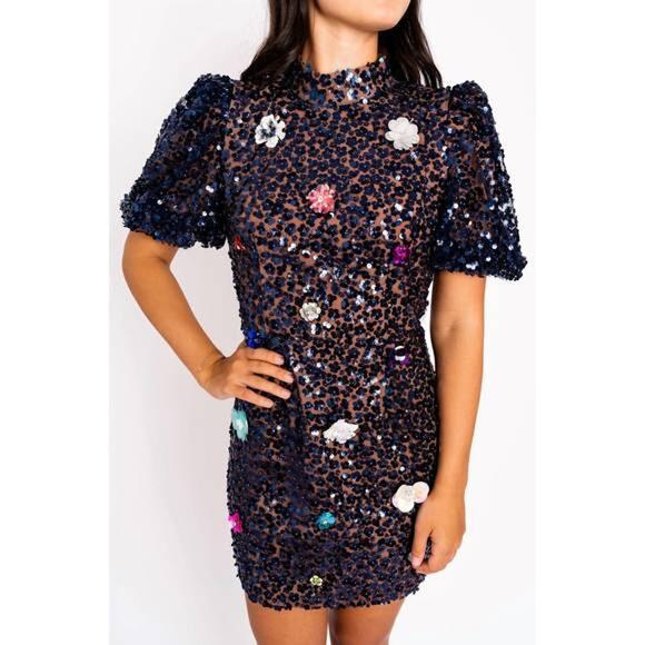 Queen Of Sparkles Sequin Mini Dress - Picture 7 of 8